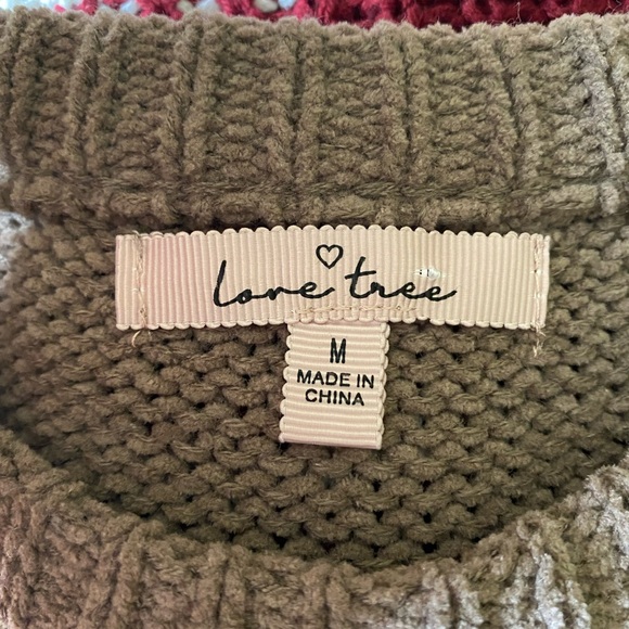 Love Tree Sweater, Size Medium - Picture 3 of 3